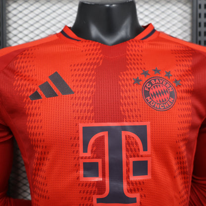 Bayern Munique Home Manga Comprida 24/25