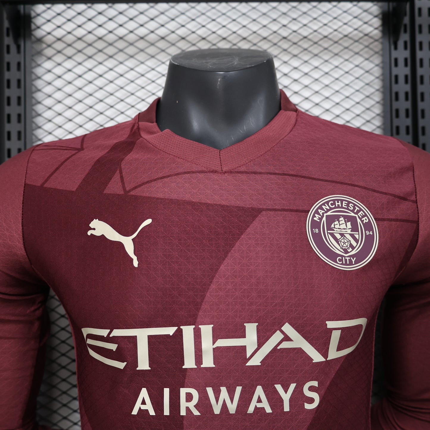 Manchester City Away Manga Comprida 24/25