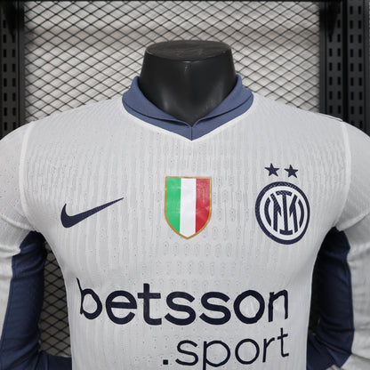 Inter de Milão Away Manga Comprida 24/25