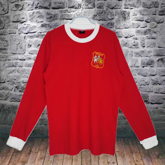 Camisola Principal Manchester United 1963 Manga Comprida