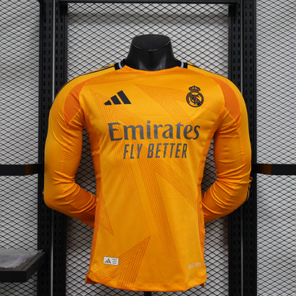 Real Madrid Away Manga Comprida 24/25