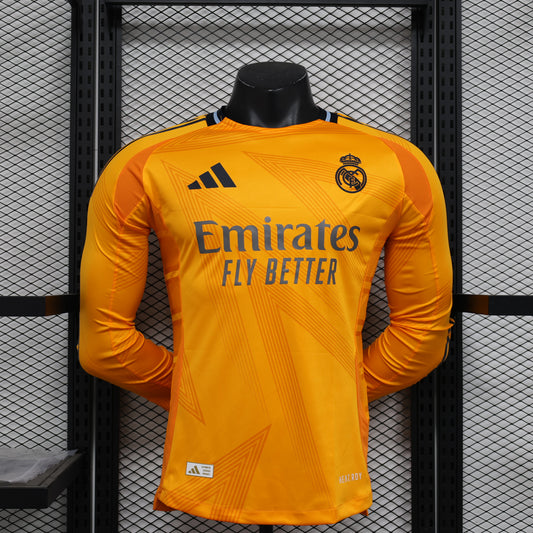 Real Madrid Away Manga Comprida 24/25