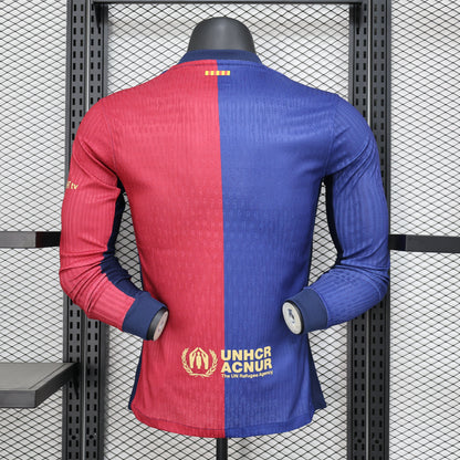 Barcelona Home Manga Comprida 24/25