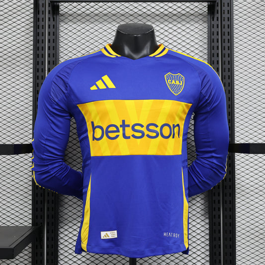 Boca Juniors Home Manga Comprida 24/25