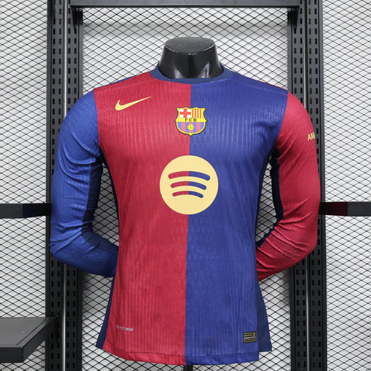 Barcelona Home Manga Comprida 24/25