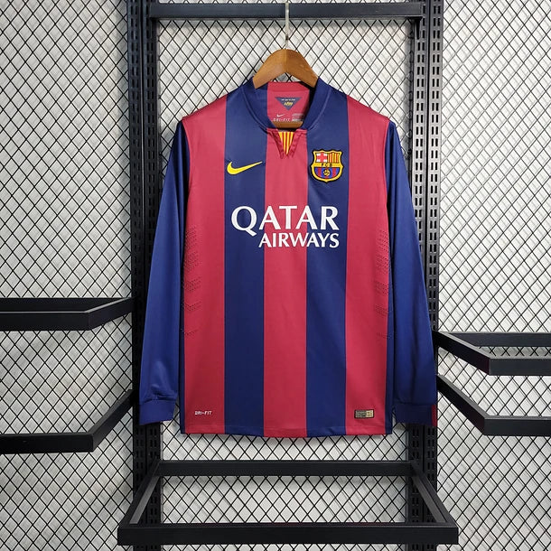 Barcelona 2014/15 Home Shirt Long Sleeve