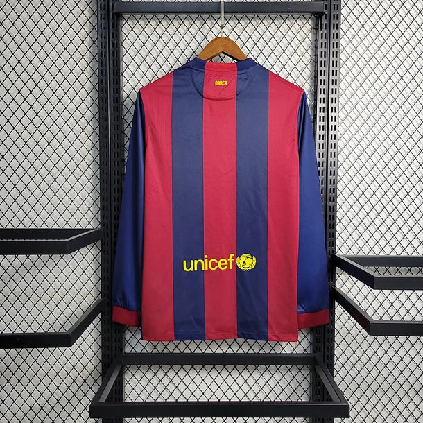 Barcelona 2014/15 Home Shirt Long Sleeve