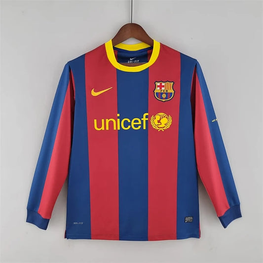 Barcelona 2006 UEFA Champions League Long Sleeve Home Shirt