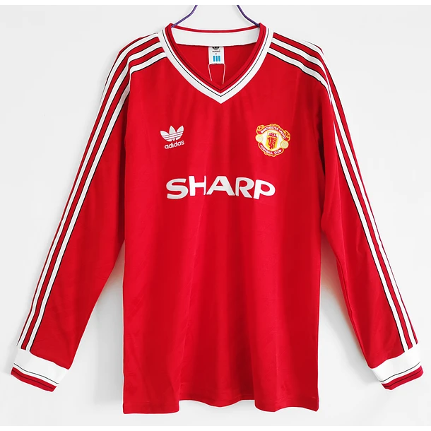 Manchester United 1968 Home Shirt Long Sleeve