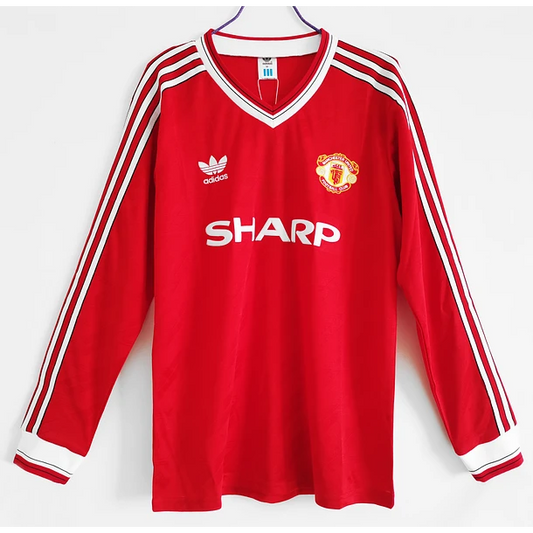 Manchester United 1968 Home Shirt Long Sleeve