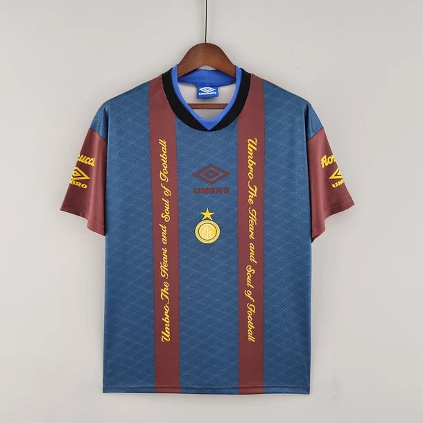 Retro Inter Milan Red Blue 94/95 Training Shirt