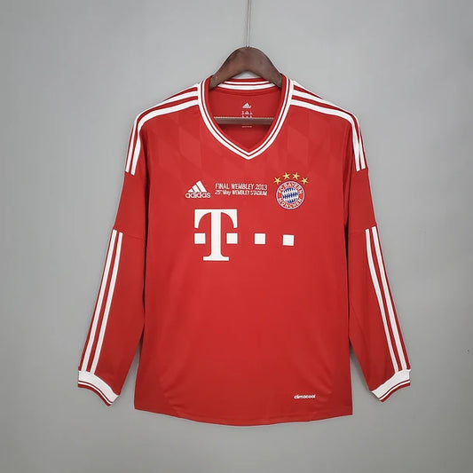 Bayern Munich Champions 2013/14 Long Sleeve Home Shirt