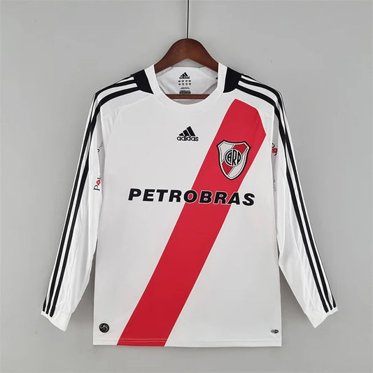 Camisola Principal River Plate 2009/10 Manga Comprida