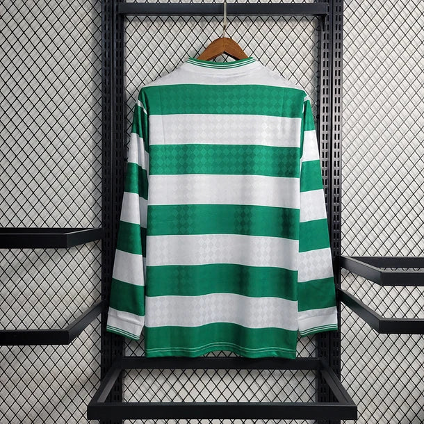 Camisola Principal Celtic 1987/88 Manga Comprida