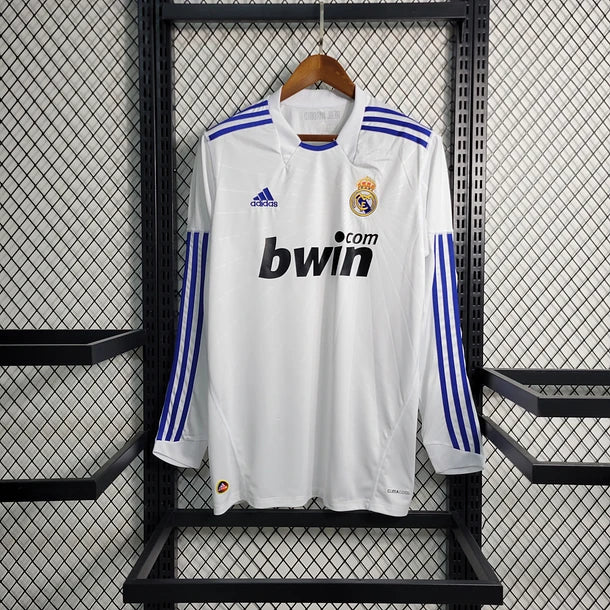 Real Madrid 2010/11 Home Shirt Long Sleeve