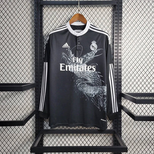 Camisola Real Madrid Black Dragon 2014 Manga Comprida