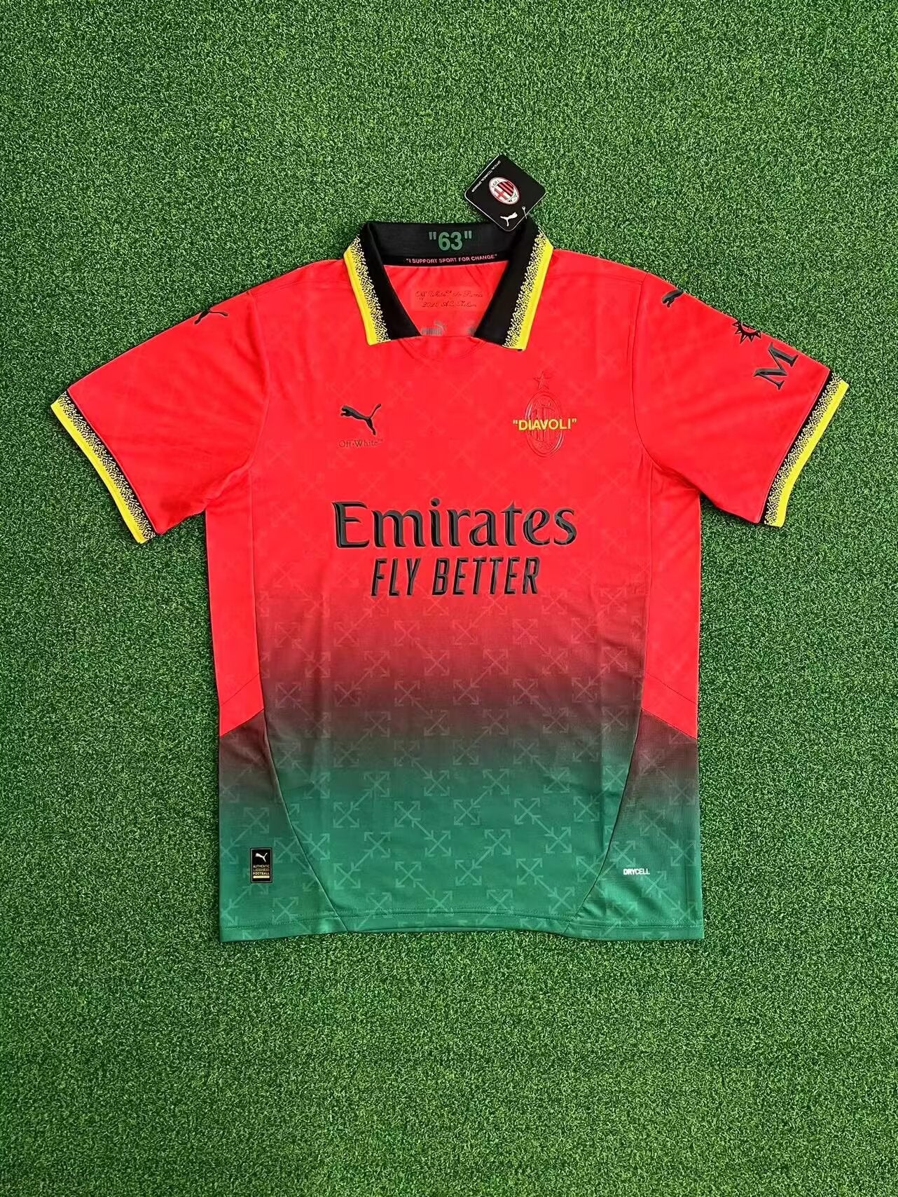 AC Milan x Off White Edição Especial