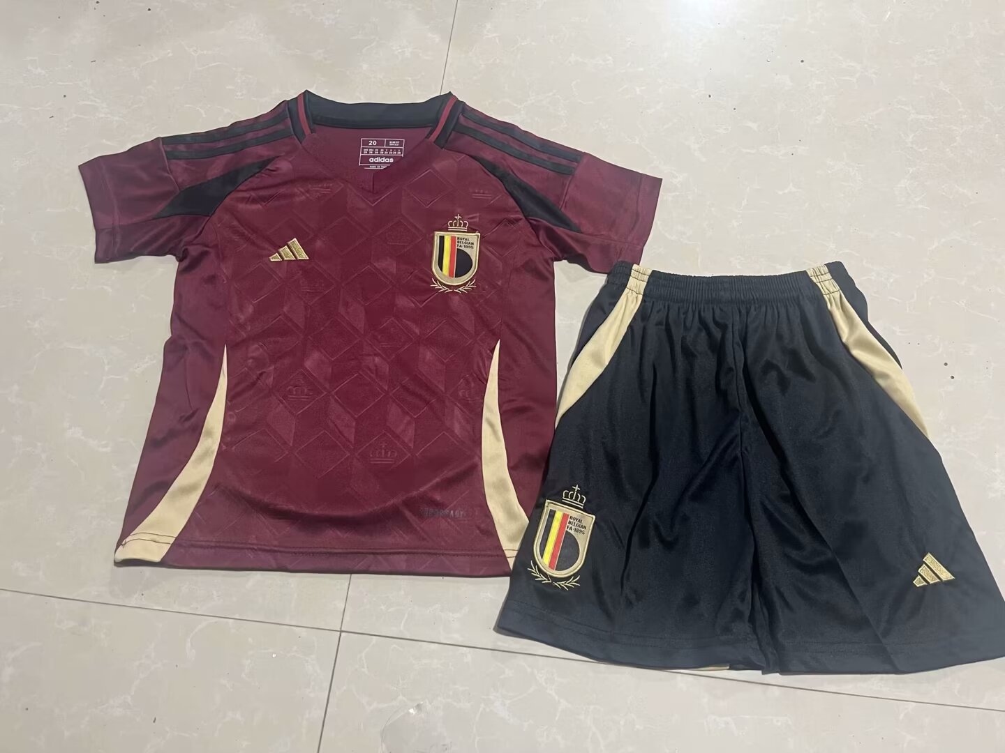 Kit Criança Bélgica EURO 2024