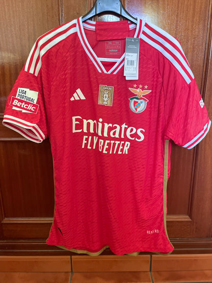 Camisola Benfica versão jogador ENTREGA IMEDIATA