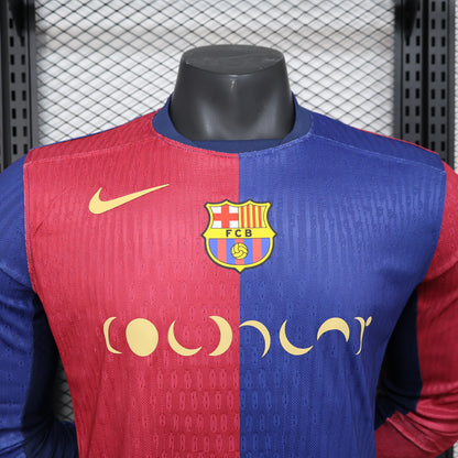 Barcelona Home Manga Comprida 24/25
