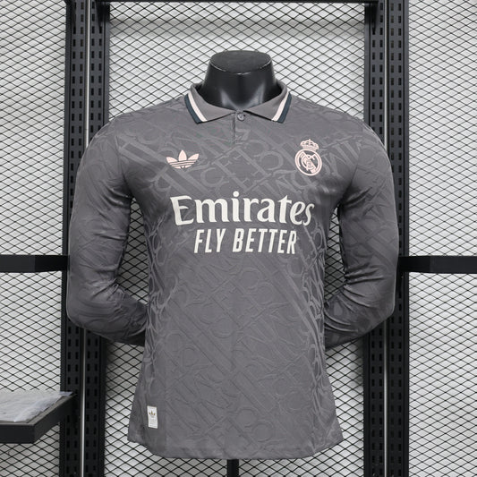 Real Madrid Away Manga Comprida 24/25