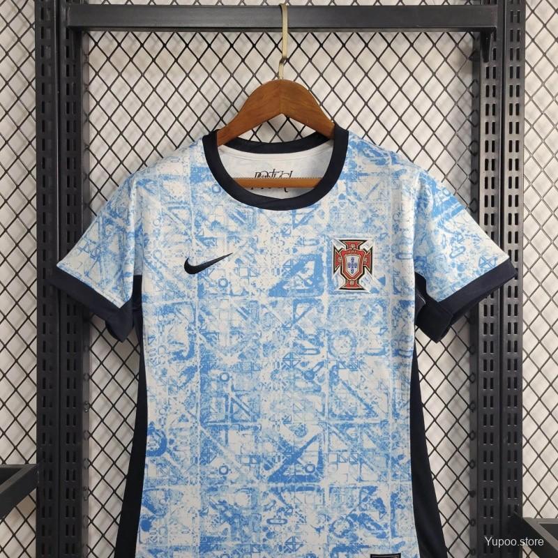 Portugal Away Euro 2024 para Senhora