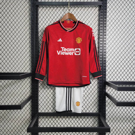 Manchester United Home 23/24 - Manga Comprida